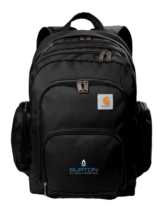 Carhartt Black Foundry Series Pro Backpack w/Burton Oil Logo