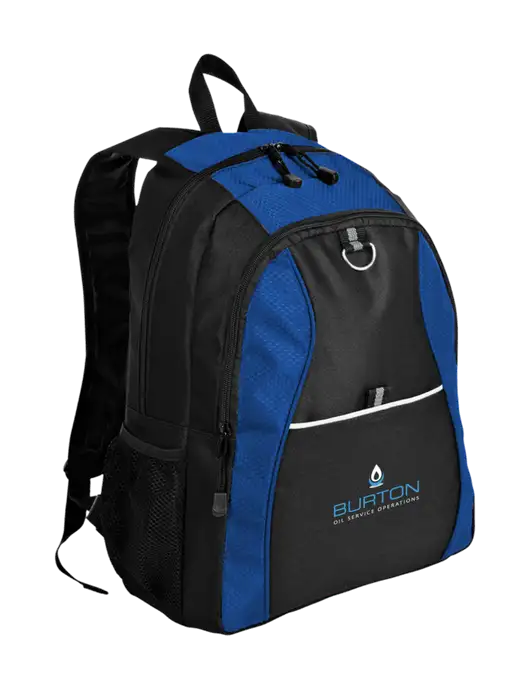 Honeycomb Twilight Blue/Black Backpack w/Burton Oil Logo