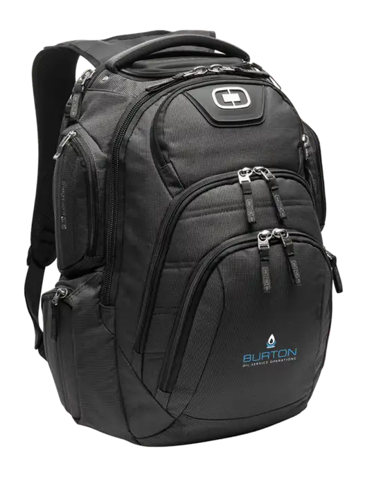OGIO Black Surge RSS Pack
 w/Burton Oil Logo