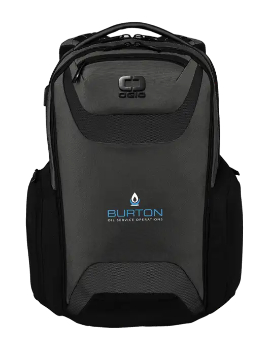 OGIO Tarmac Charcoal Connected Pack w/Burton Oil Logo