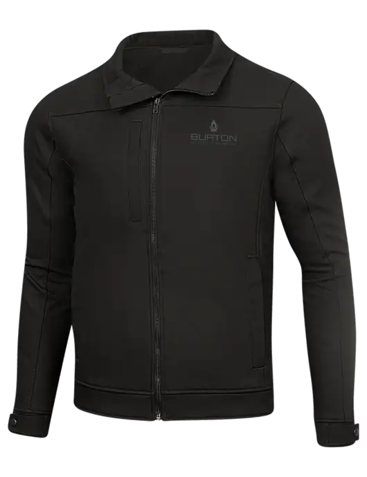 Cornerstone Black Duck Bonded Soft Shell Jacket w/Burton Oil Logo