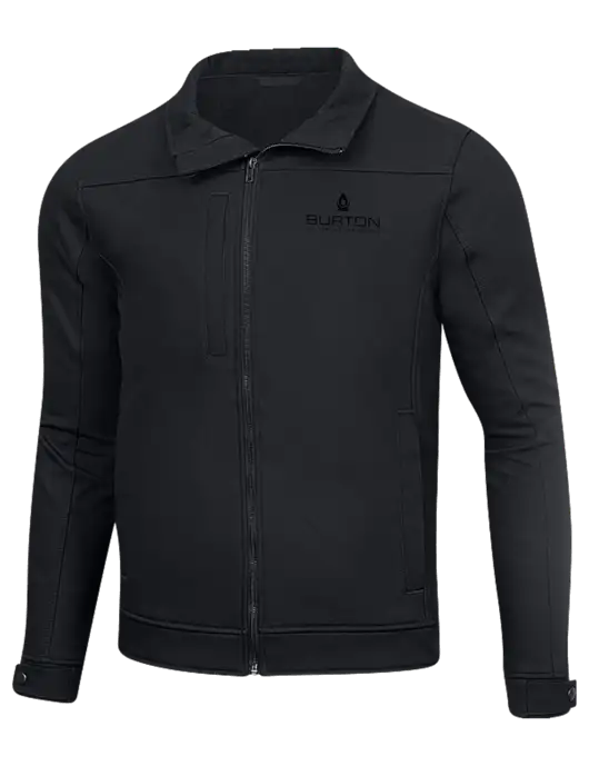 Cornerstone Charcoal Duck Bonded Soft Shell Jacket w/Burton Oil Logo