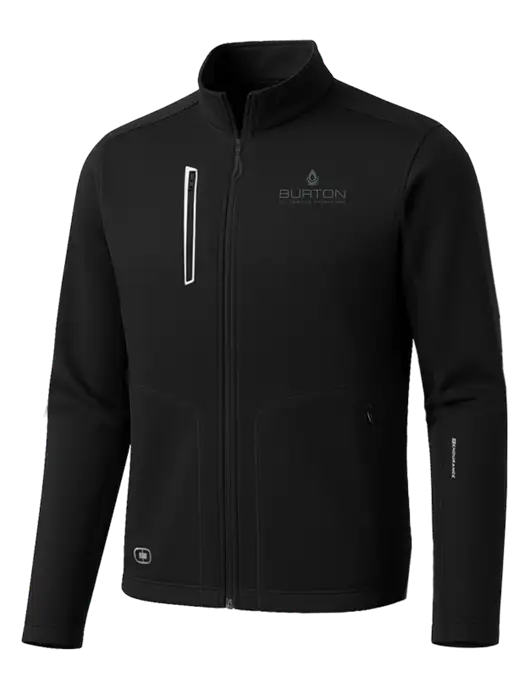 OGIO Blacktop Endurance Fulcrum Full-Zip w/Burton Oil Logo